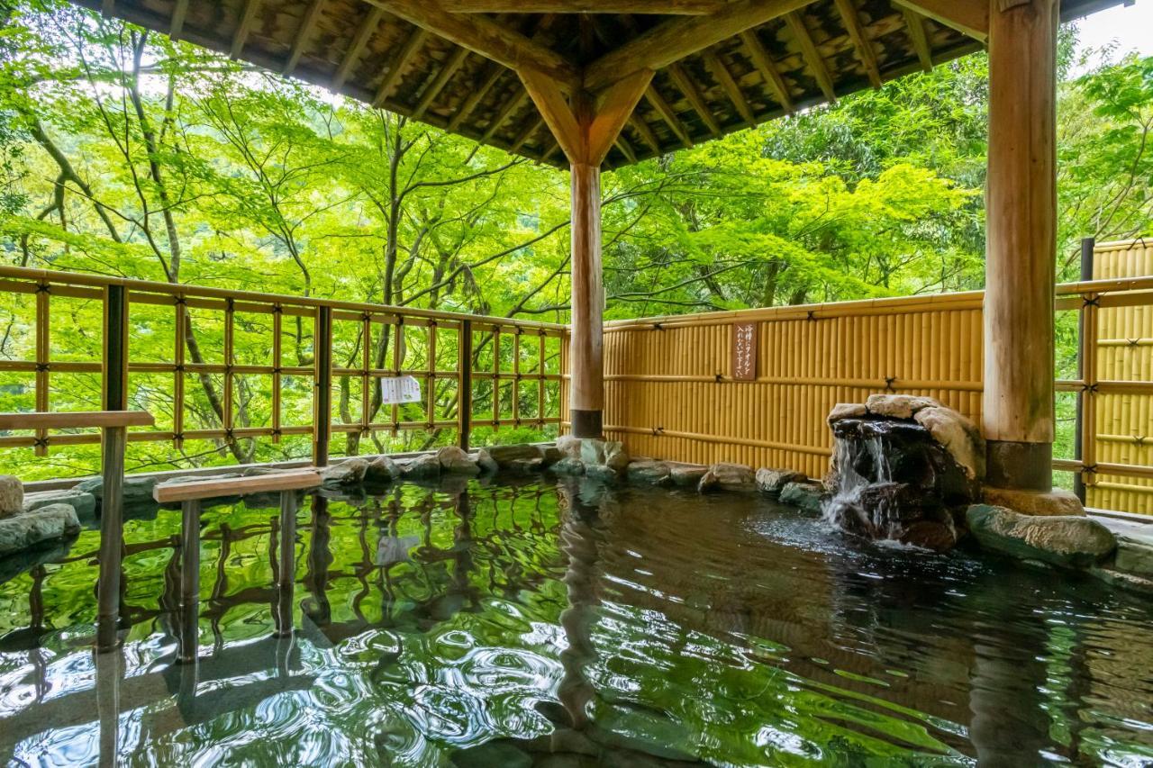 Yamanaka Onsen Hanatsubaki Kaga  Bagian luar foto