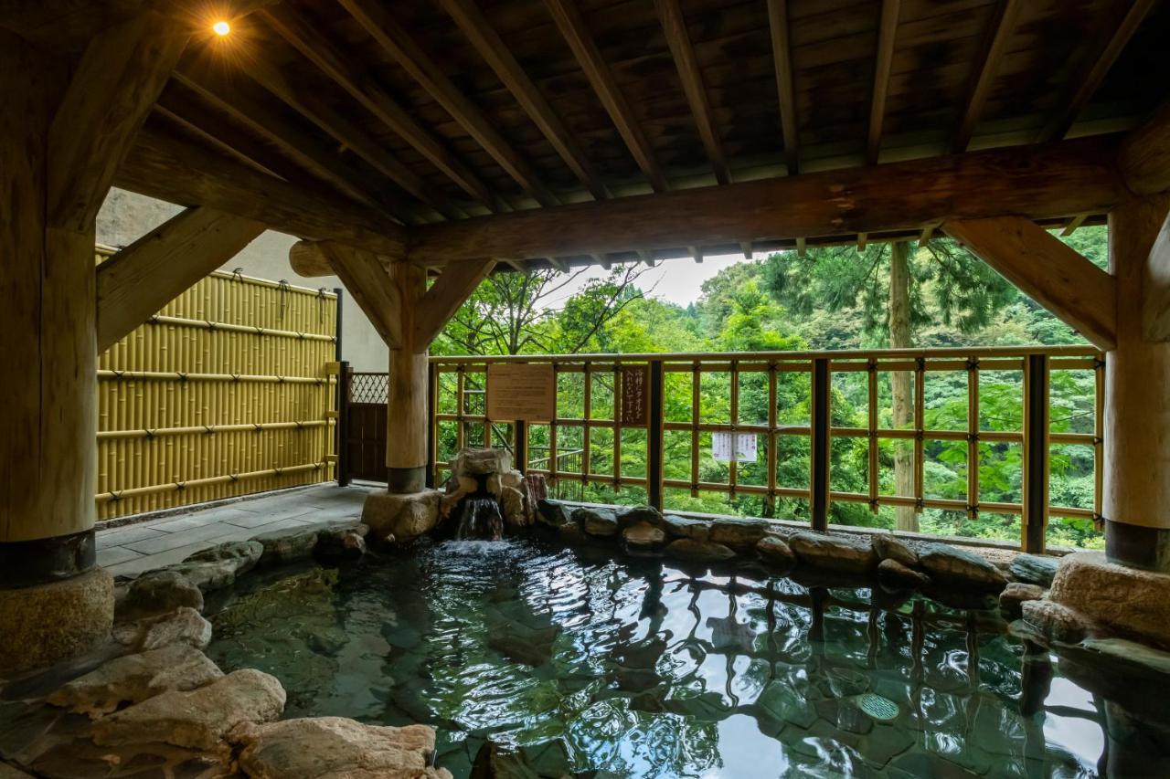 Yamanaka Onsen Hanatsubaki Kaga  Bagian luar foto