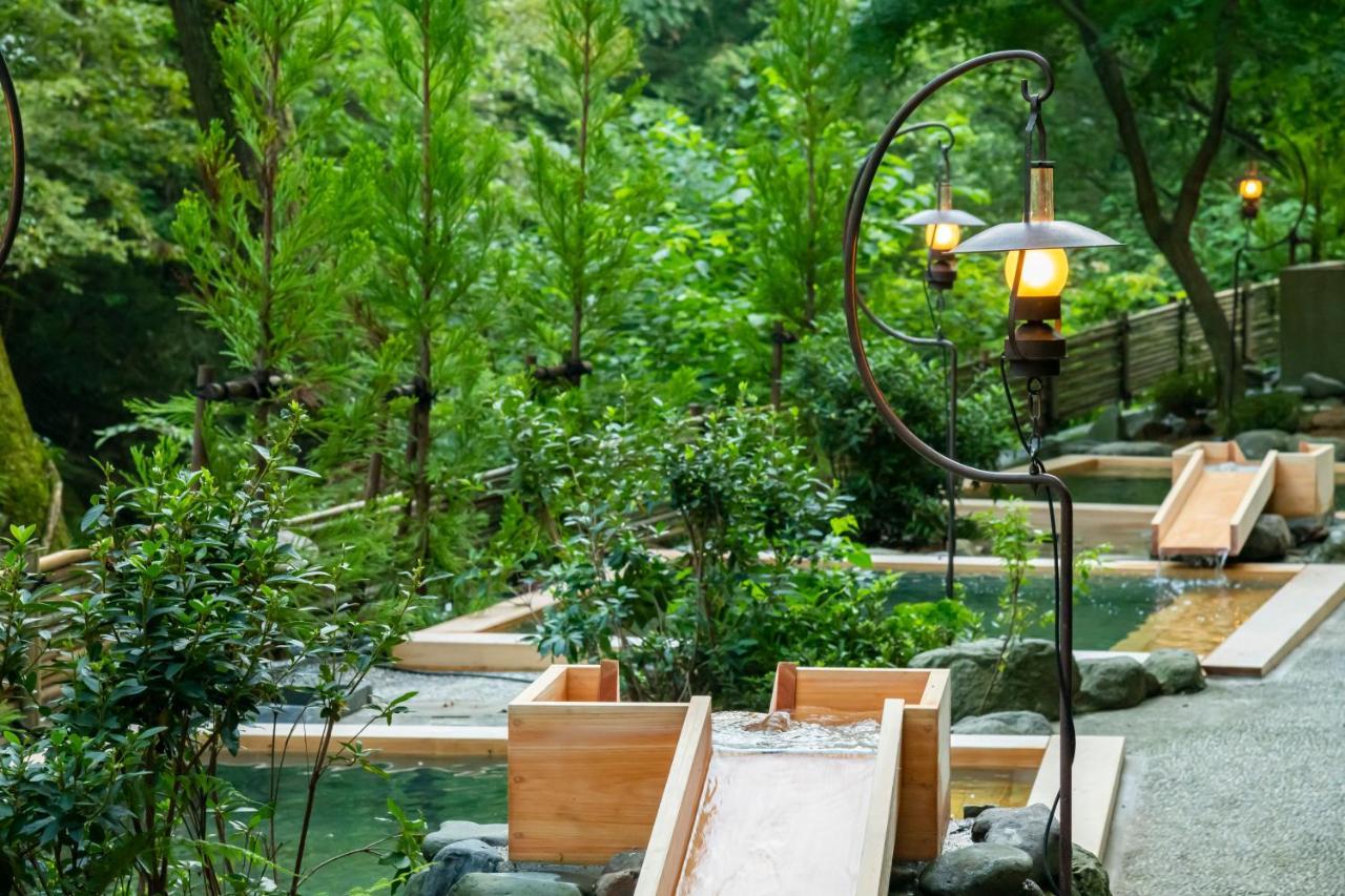 Yamanaka Onsen Hanatsubaki Kaga  Bagian luar foto
