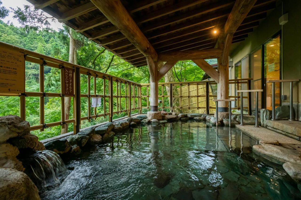 Yamanaka Onsen Hanatsubaki Kaga  Bagian luar foto