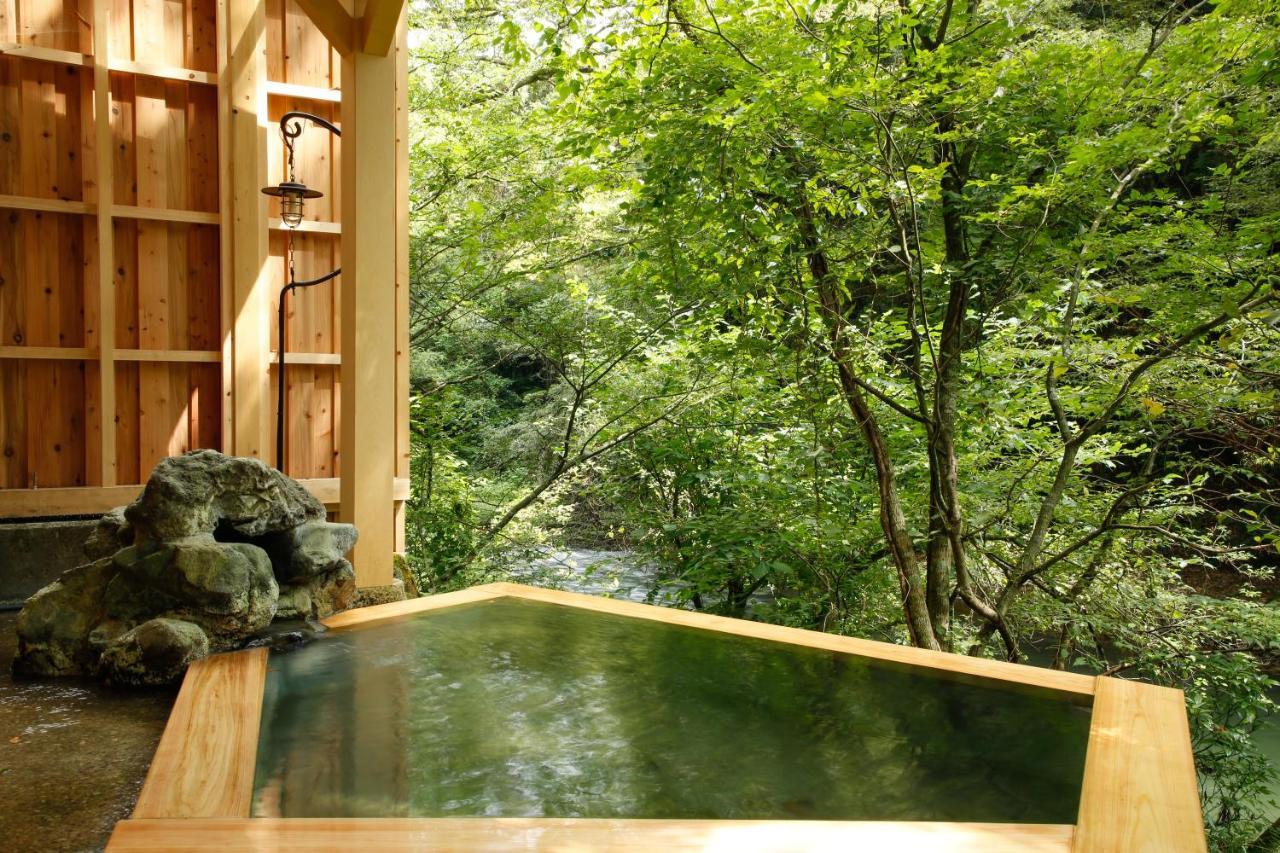 Yamanaka Onsen Hanatsubaki Kaga  Bagian luar foto