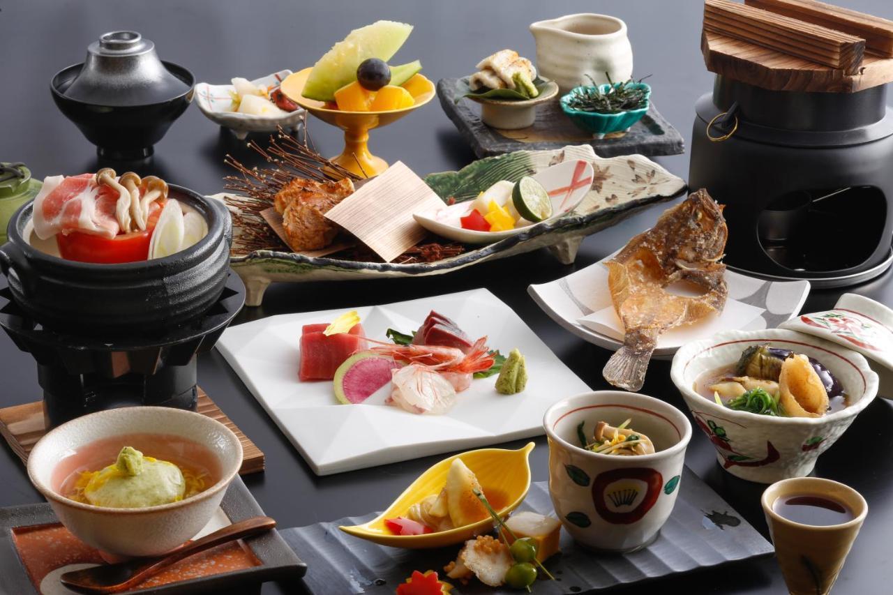 Yamanaka Onsen Hanatsubaki Kaga  Bagian luar foto