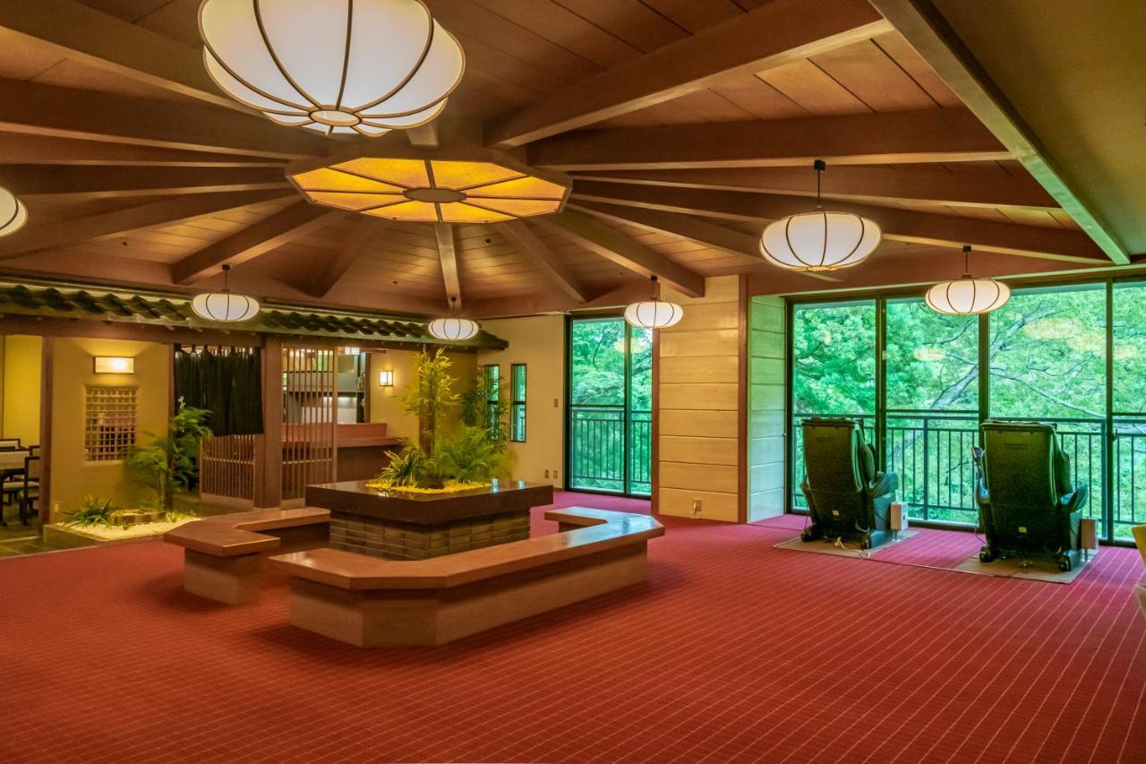 Yamanaka Onsen Hanatsubaki Kaga  Bagian luar foto